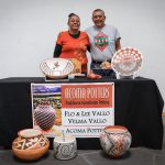 Flo & Lee Vallo Acoma Potters Demonstration on August 21, 2021