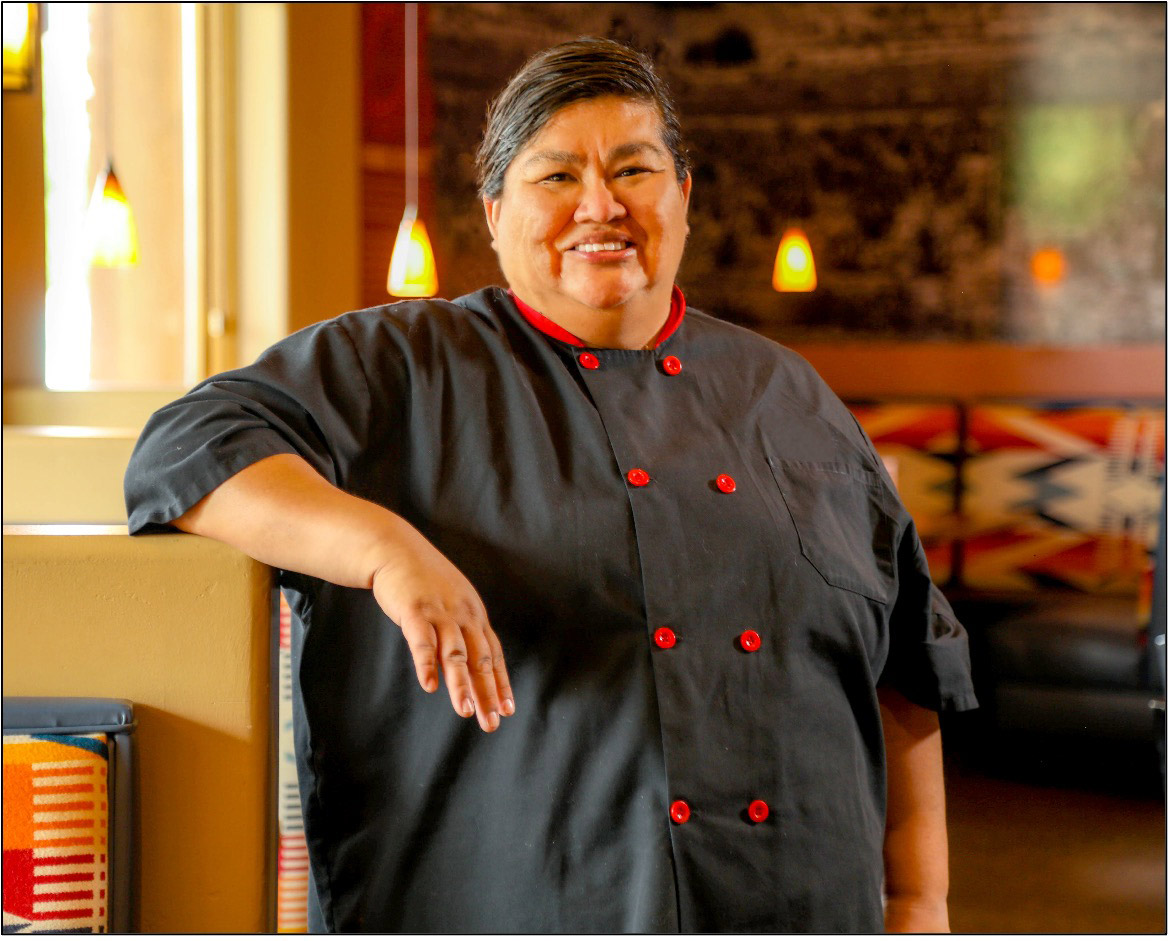 Davida Becenti Executive Chef Indian Pueblo Kitchen