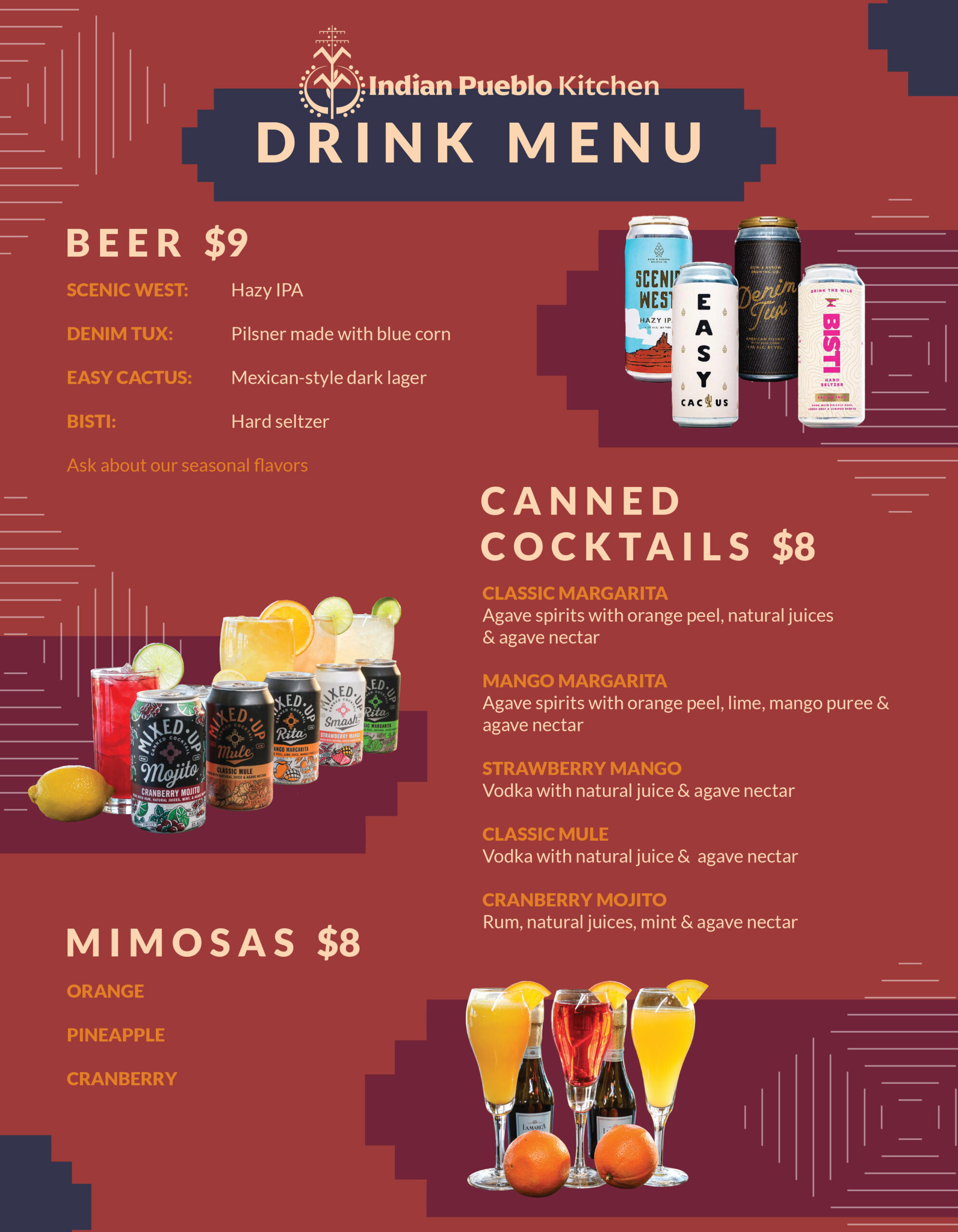 Drink Menu